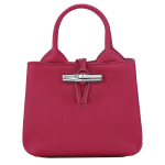 Le Roseau XS Handbag                                                                                                    Beetroot - Leather