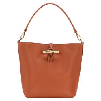 Le Roseau XS Bucket bag                                                                                                    Bark - Leather