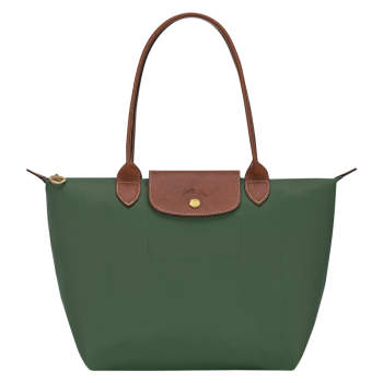 Le Pliage Original M Tote bag                                                                                                    British Green - Recycled canvas