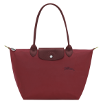 Le Pliage Green M Tote bag                                                                                                    Pomegranate - Recycled canvas