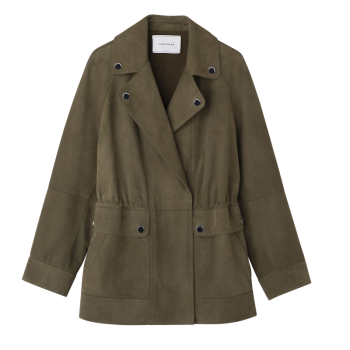 Safari jacket                                                                                                    Khaki - Leather