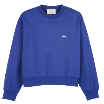 Sweatshirt                                                                                                    Cobalt - Printed jersey