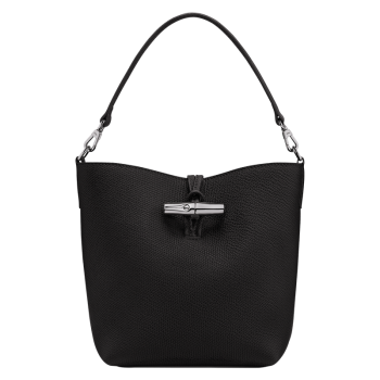 Le Roseau XS Bucket bag                                                                                                    Black - Leather