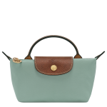 Le Pliage Original Pouch with handle                                                                                                    Celadon - Recycled canvas