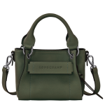 Longchamp 3D XS Handbag                                                                                                    Khaki - Leather