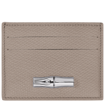 Le Roseau Card holder                                                                                                    Clay - Leather