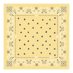 French Bandana Silk scarf 50                                                                                                    Yellow Chick - OTHER
