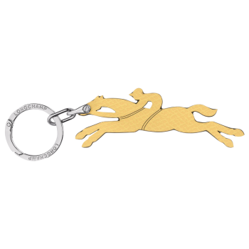 Le Pliage Original Key ring                                                                                                    Yellow Chick - Leather