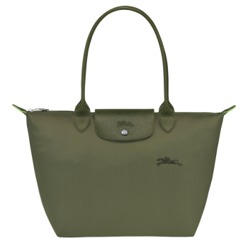 Le Pliage Green M Tote bag                                                                                                    Forest - Recycled canvas