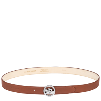 La M'daille Longchamp Ladies' belt                                                                                                    Cognac - Leather