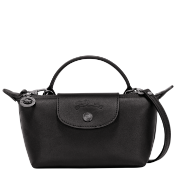 Le Pliage Xtra XS Pouch                                                                                                    Black - Leather