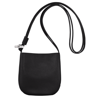 Le Roseau S Crossbody bag                                                                                                    Black - Leather