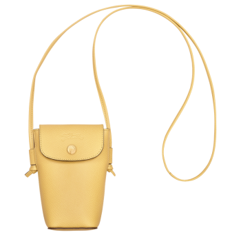 pure Phone case with leather lace                                                                                                    Yellow Chick - Leather