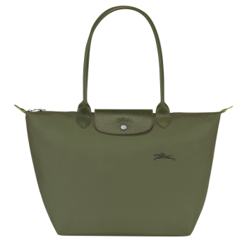 Le Pliage Green L Tote bag                                                                                                    Forest - Recycled canvas