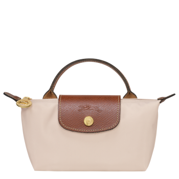 Le Pliage Original Pouch with handle                                                                                                    Paper - Recycled canvas