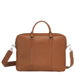 Le Foulonn' XS Briefcase                                                                                                    Caramel - Leather