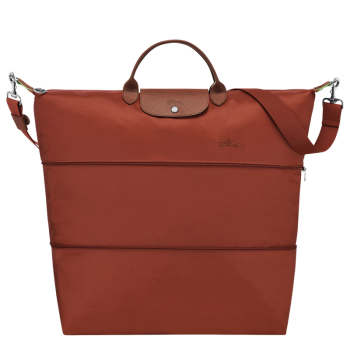Le Pliage Green Travel bag expandable                                                                                                    Chestnut - Recycled canvas