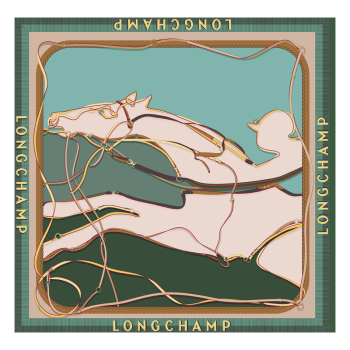 A toute Allure Silk scarf 90                                                                                                    Oregano - OTHER