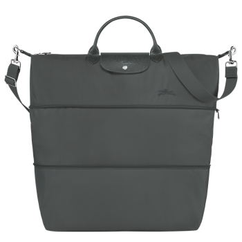 Le Pliage Green Travel bag expandable                                                                                                    Graphite - Recycled canvas