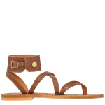 Longchamp x K.Jacques Sandals                                                                                                    Brown - Leather