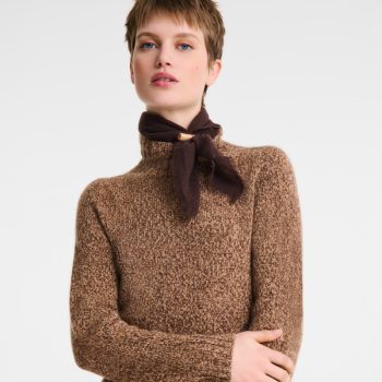 L'Hiver en douceur Stole                                                                                                    Mocha - OTHER