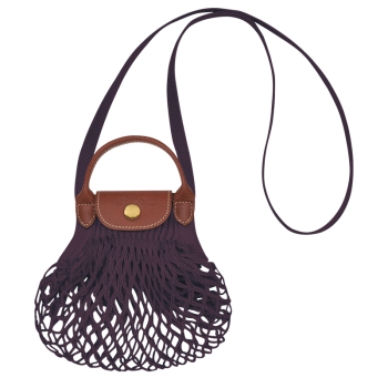 Le Pliage Filet XS Mesh bag                                                                                                    Eggplant - Canvas
