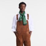 La M'daille Longchamp Shawl                                                                                                    British Green - Cotton blend