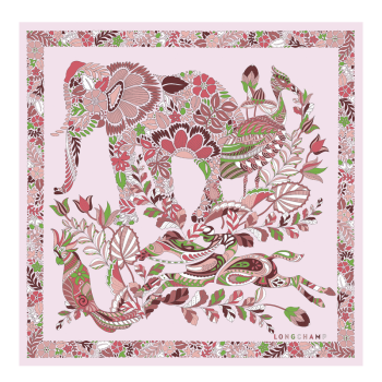 For't Longchamp Silk scarf 50                                                                                                    Nude - Silk