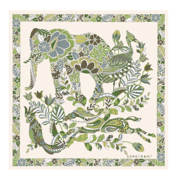 For't Longchamp Silk scarf 50                                                                                                    Laurel - Silk
