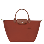 Le Pliage Green M Handbag                                                                                                    Chestnut - Recycled canvas