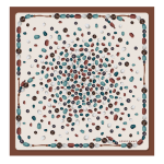 Perles de Paris Silk scarf 50                                                                                                    Cashew - OTHER