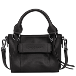 Longchamp 3D XS Handbag                                                                                                    Black - Leather