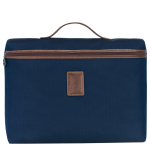 Boxford S Briefcase                                                                                                    Blue - Recycled canvas