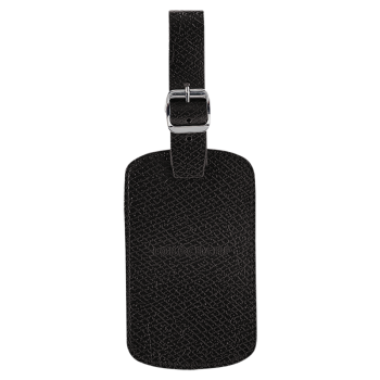 Boxford Luggage tag                                                                                                    Black - Leather