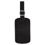 Boxford Luggage tag                                                                                                    Black - Leather