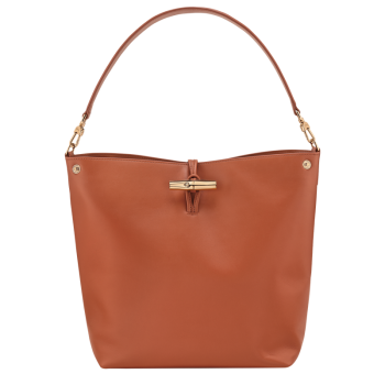 Le Roseau M Hobo bag                                                                                                    Bark - Leather
