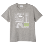 T-shirt                                                                                                    Grey - Printed jersey