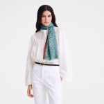 Chevaux Stole                                                                                                    Eucalyptus - Horse print