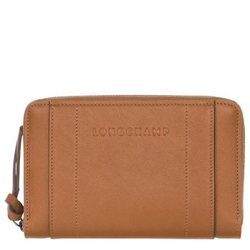 Longchamp 3D Wallet                                                                                                    Natural - Leather