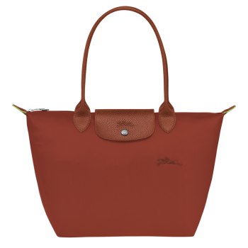 Le Pliage Green M Tote bag                                                                                                    Chestnut - Recycled canvas