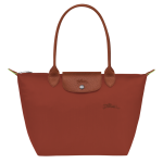 Le Pliage Green M Tote bag                                                                                                    Chestnut - Recycled canvas