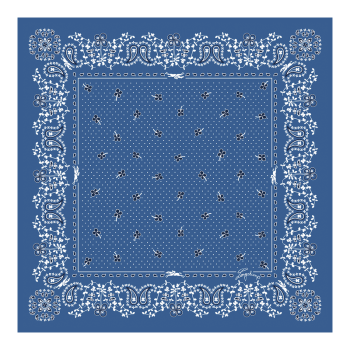 French Bandana Silk scarf 50                                                                                                    Atlantic - OTHER