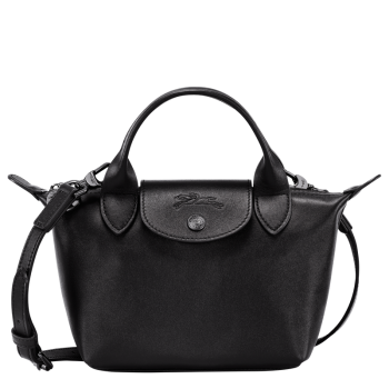 Le Pliage Xtra XS Handbag                                                                                                    Black - Leather