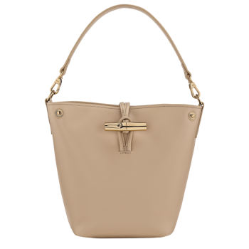 Le Roseau XS Bucket bag                                                                                                    Root - Leather