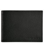 Le Foulonn' Wallet                                                                                                    Black - Leather