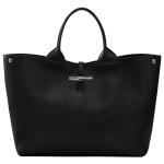 Le Roseau L Handbag                                                                                                    Black - Leather