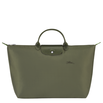 Le Pliage Green L Travel bag                                                                                                    Forest - Recycled canvas