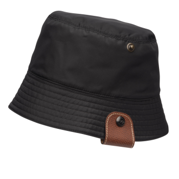 Reversible bucket hat                                                                                                    Black/Paper - Technical taffeta