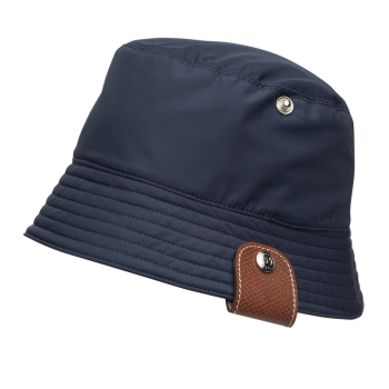 Reversible bucket hat                                                                                                    Navy/Artichoke - Technical taffeta