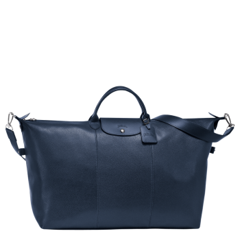 Le Foulonn' L Travel bag                                                                                                    Navy - Leather